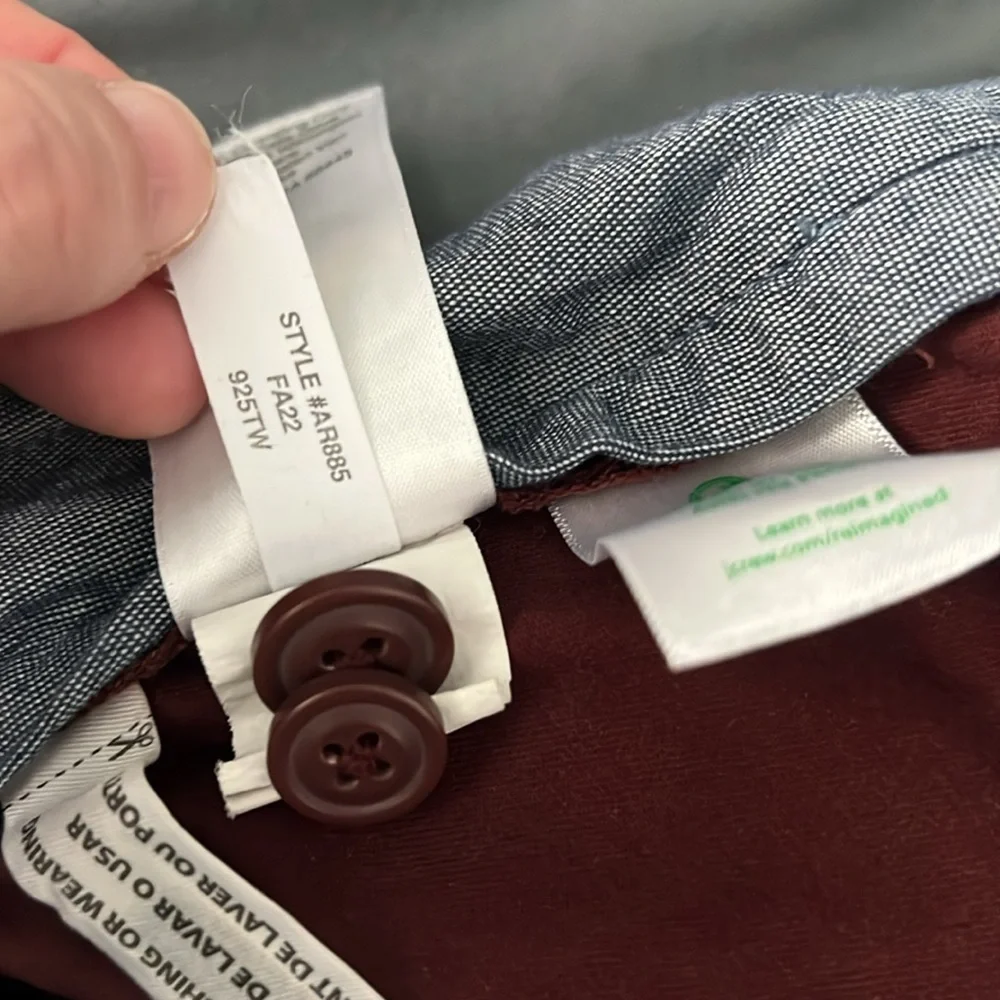 J. Crew size 30